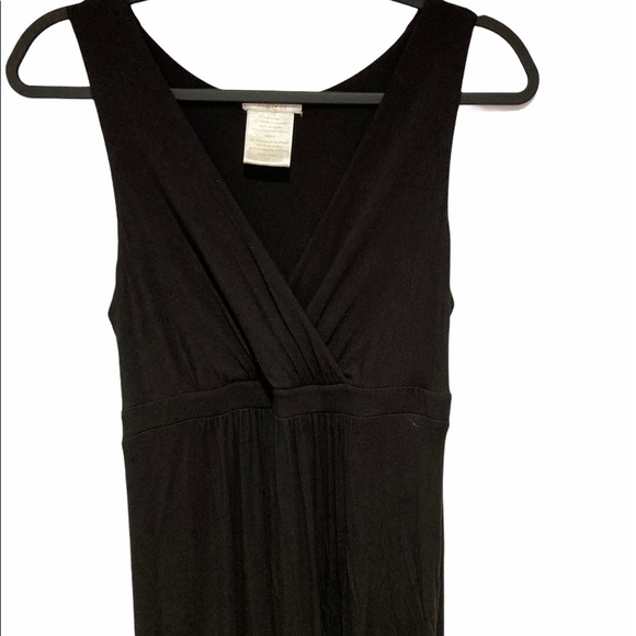 👚Matty M Women's knit Sleeveless Maxi Dress Black - Picture 7 of 8